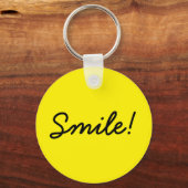 Lächle! Schlüsselanhänger (Vorderseite)