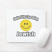 Lächle, wenn du Liebe jüdisch bist Mousepad (Mit Mouse)
