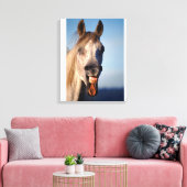 Lachpferd Leinwanddruck (Insitu (Wohnzimmer))
