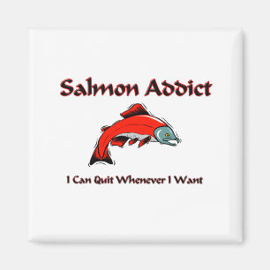 Lachs Addict Magnet