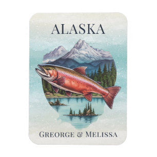 Lachs Alaska Kreuzfahrtschiff Stateroom Magnet