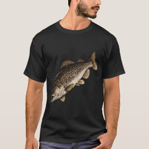 Lachs-Angel-Kunst T-Shirt