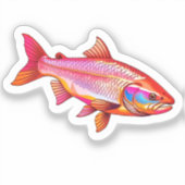 Lachs  aufkleber (Vorderseite)
