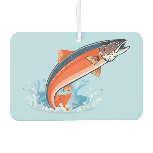 Lachs Autolufterfrischer (Vorderseite)