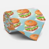 Lachs Bagel Krawatte (Gerollt)