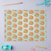 Lachs Bagels Seidenpapier (Basteln)