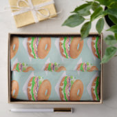 Lachs Bagels Seidenpapier (Geschenk)