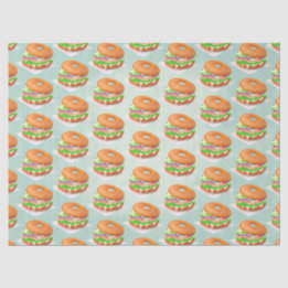 Lachs Bagels Tissue Paper Seidenpapier
