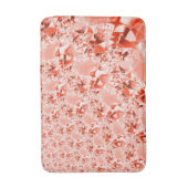 Lachs, blass bis rot, hell und verdreht badematte (Vorderseite Vertikal)