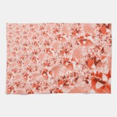 Lachs, blass bis rot, hell und verdreht geschirrtuch (Horizontal)