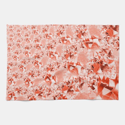 Lachs, blass bis rot, hell und verdreht geschirrtuch (Horizontal)