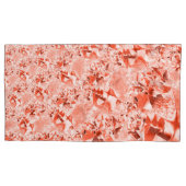 Lachs, blass bis rot, hell und verdreht kissenbezug (Vorderseite-Links)