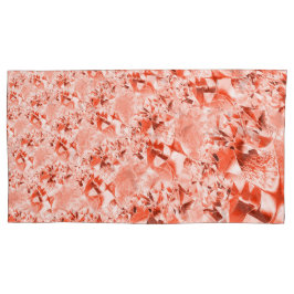 Lachs, blass bis rot, hell und verdreht kissenbezug