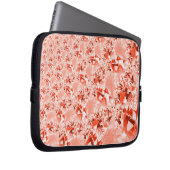 Lachs, blass bis rot, hell und verdreht laptopschutzhülle (Vorne Rechts)