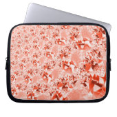 Lachs, blass bis rot, hell und verdreht laptopschutzhülle (Vorderseite)