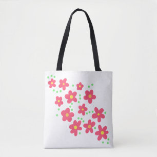 Lachs-Blume Tasche