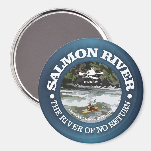 Lachs (c) magnet (Vorderseite/Rückseite)