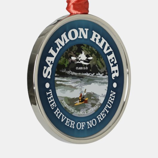 Lachs (c) ornament aus metall (Rechts)