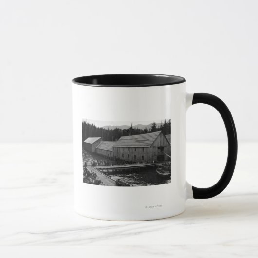 Lachs Cannery bei Ketchikan, Alaska Tasse (Rechts)