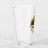 Lachs-Challis-Nationalwald Glas (Rechts)