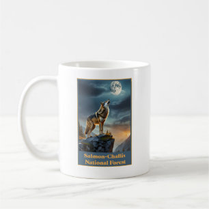 Lachs-Challis-Nationalwald Kaffeetasse