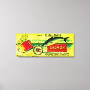 Lachs Clarence Straßen können beschriften Leinwanddruck