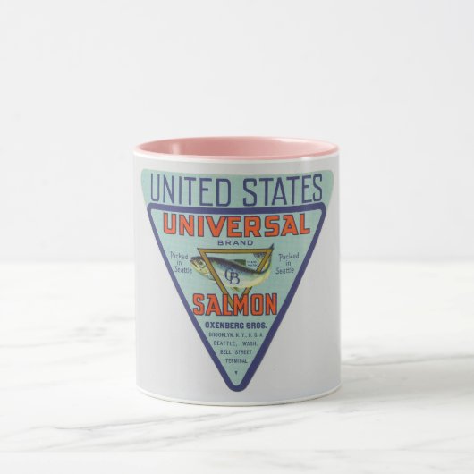 Lachs, das andere rosa Fleisch Tasse (Zentrum)