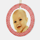 Lachs Deko Foto Keramik Ornament (Links)