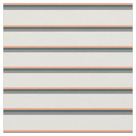 Lachs, dunkelschiefer Grau, Grau und Beige Stoff (Nahaufnahme)