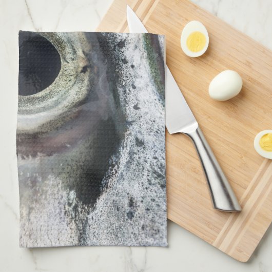 Lachs Eye Handtuch (Viertel Falte)