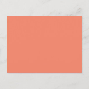 Lachs #F38367, Pink Daisy Ankündigungspostkarte