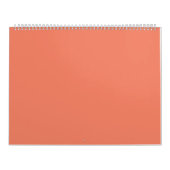 Lachs #F38367, Pink Daisy Kalender (Titelbild)