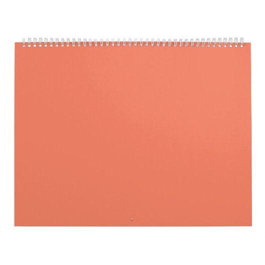 Lachs #F38367, Pink Daisy Kalender (Titelbild)