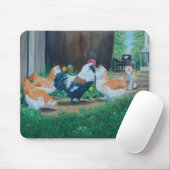 Lachs Favorelle chicks / Amische Buggy Mousepad (Mit Mouse)