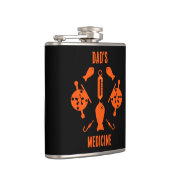 Lachs Fischen Alaska Flachmann (Rechts)