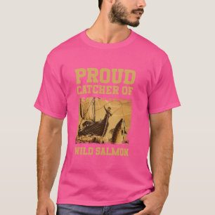 Lachs Fischlachs Fischlachs Fischfang T-Shirt