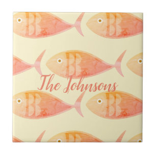 Lachs Fish Group Fliese