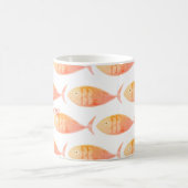 Lachs Fish Group Kaffee Tasse (Mittel)