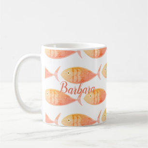 Lachs Fish Group Kaffee Tasse