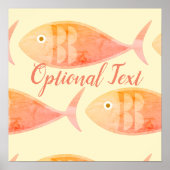 Lachs Fish Group Poster (Vorne)