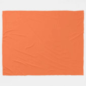 Lachs Fleecedecke (Vorderseite (Horizontal))