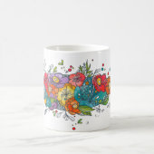 Lachs für neues Wachstum Kaffeetasse (Mittel)