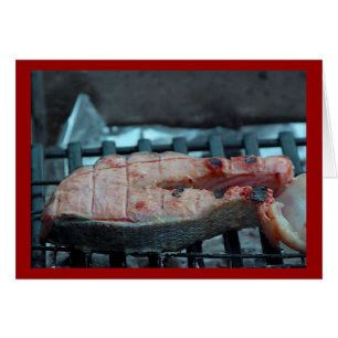 Lachs, gegrillt