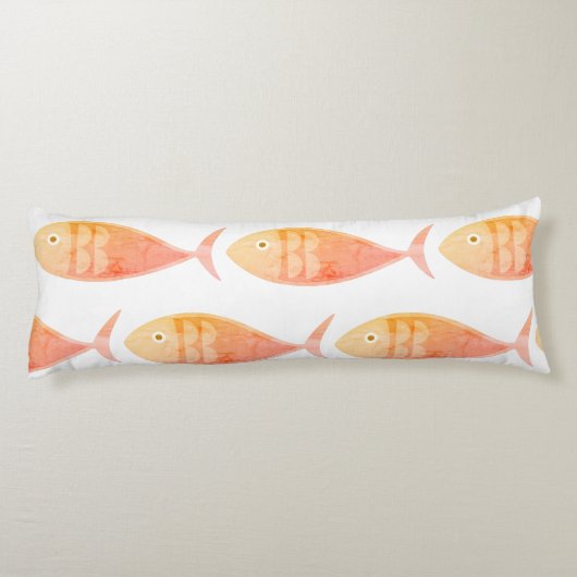 Lachs-Gruppe Kissen (Rückseite)