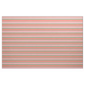 Lachs, hellrosa und meeresgrünes Muster Stoff (Fat Quarter (45,7 x 55,9 cm))