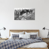 Lachs in Astoria, oder Fotografie Leinwanddruck (Insitu (Schlafzimmer))