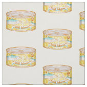 Lachs in einer Dose Stoff (Muster)