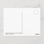 Lachs in Idaho Postkarte (Rückseite)