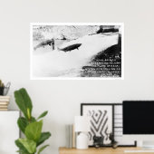 Lachs Jumping Alaska 1907 Poster (Heimbüro)