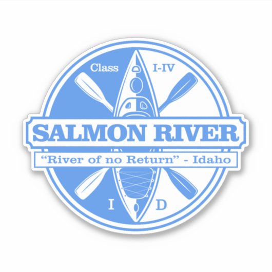 Lachs (K3) Aufkleber (Vorderseite)